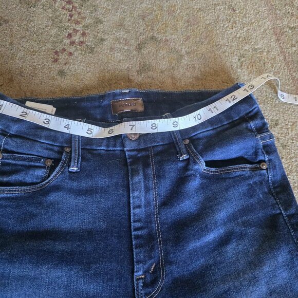 Mother Skinny Jeans High waisted Looker Ankle Size 24 - Picture 13 of 14